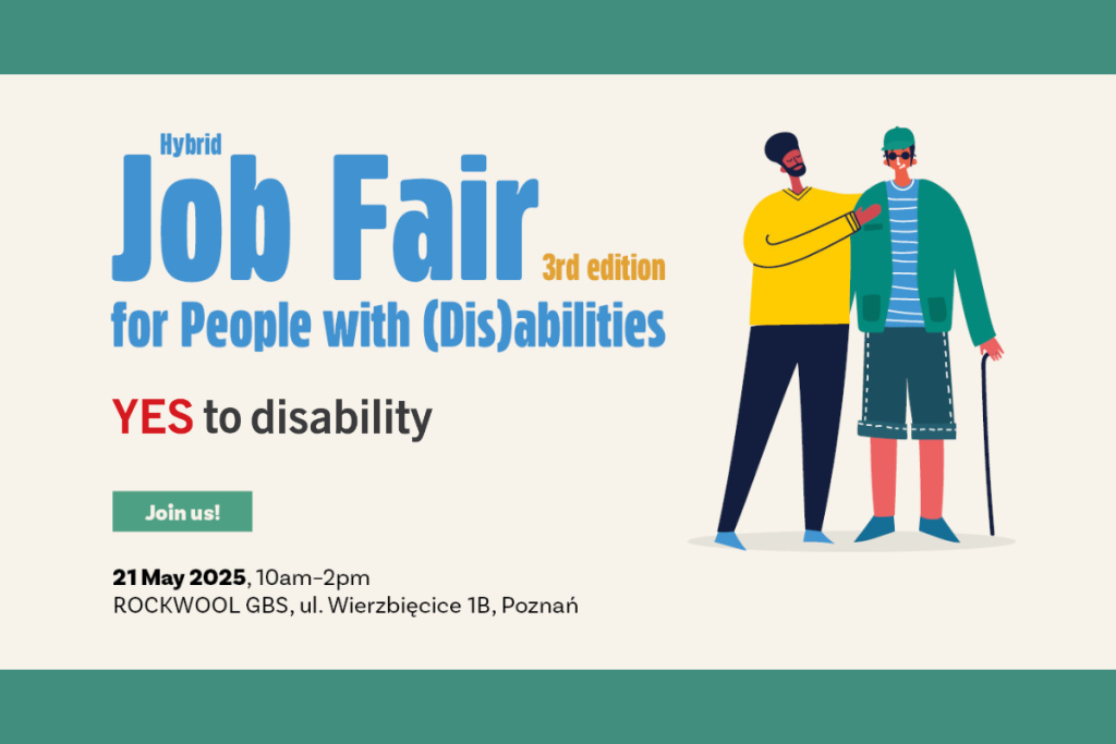 Information graphic about the Hybrid Job Fair for People with Disabilities. Information from the graphic can be found in the article.